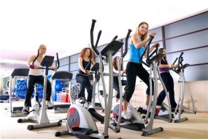 mujeres haciendo ejercicio